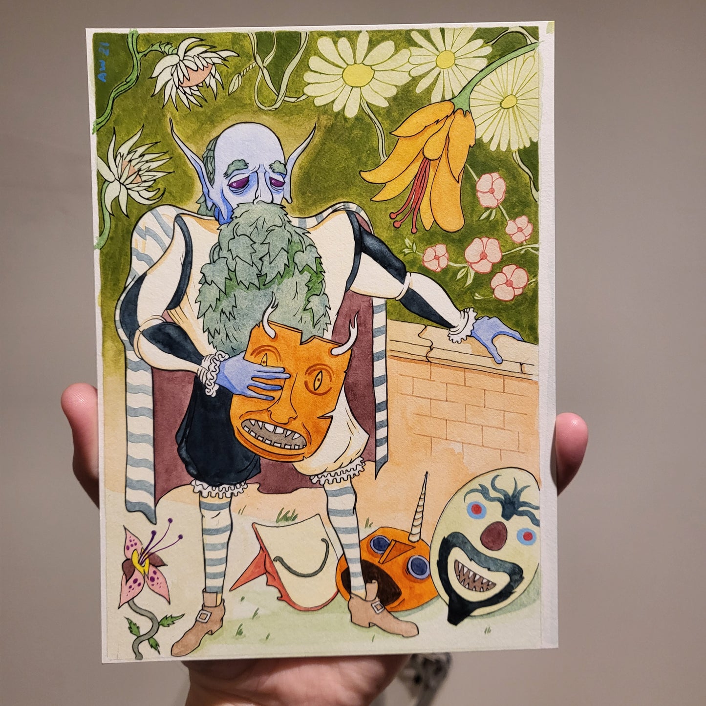 Original Artwork: Lord Gladhand (Dolmenwood)