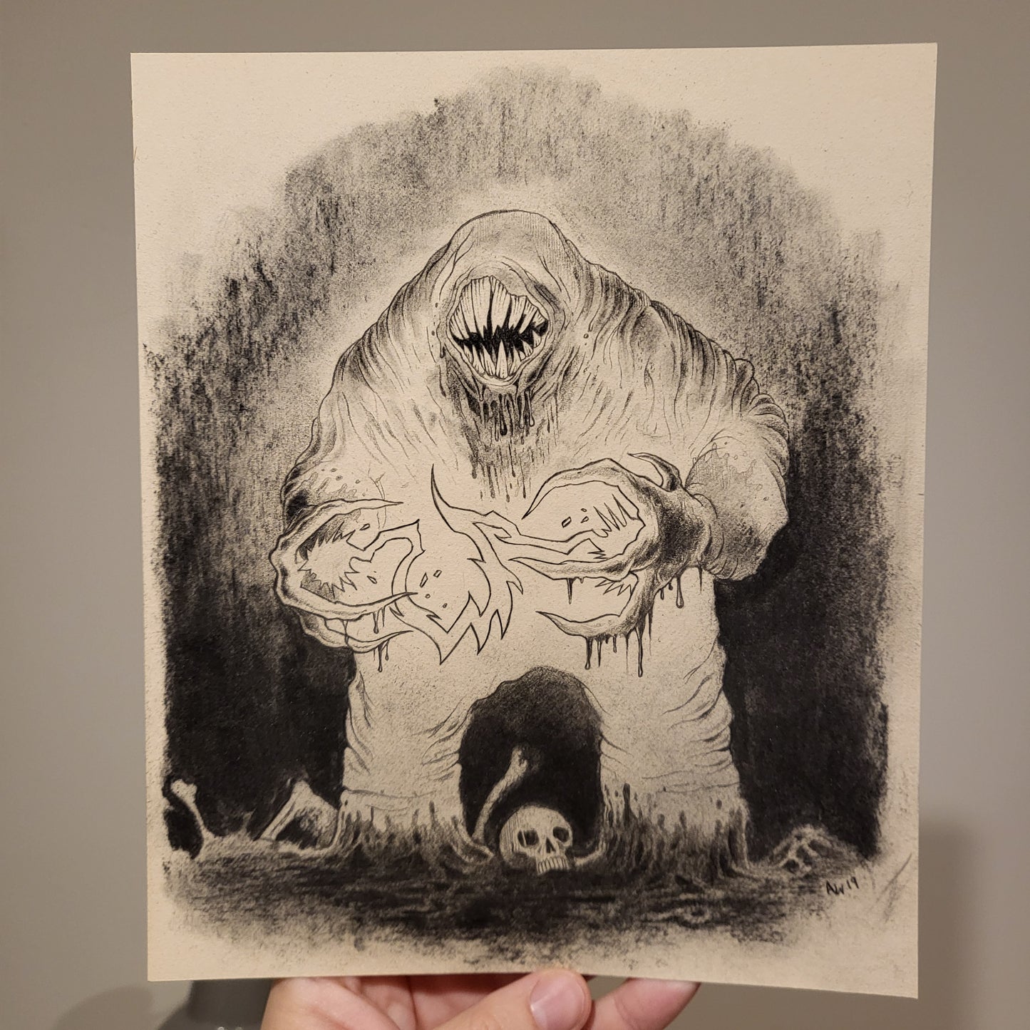 Original Artwork: Slipgate Shambler (Slipgate Chokepoint/Stay Frosty)