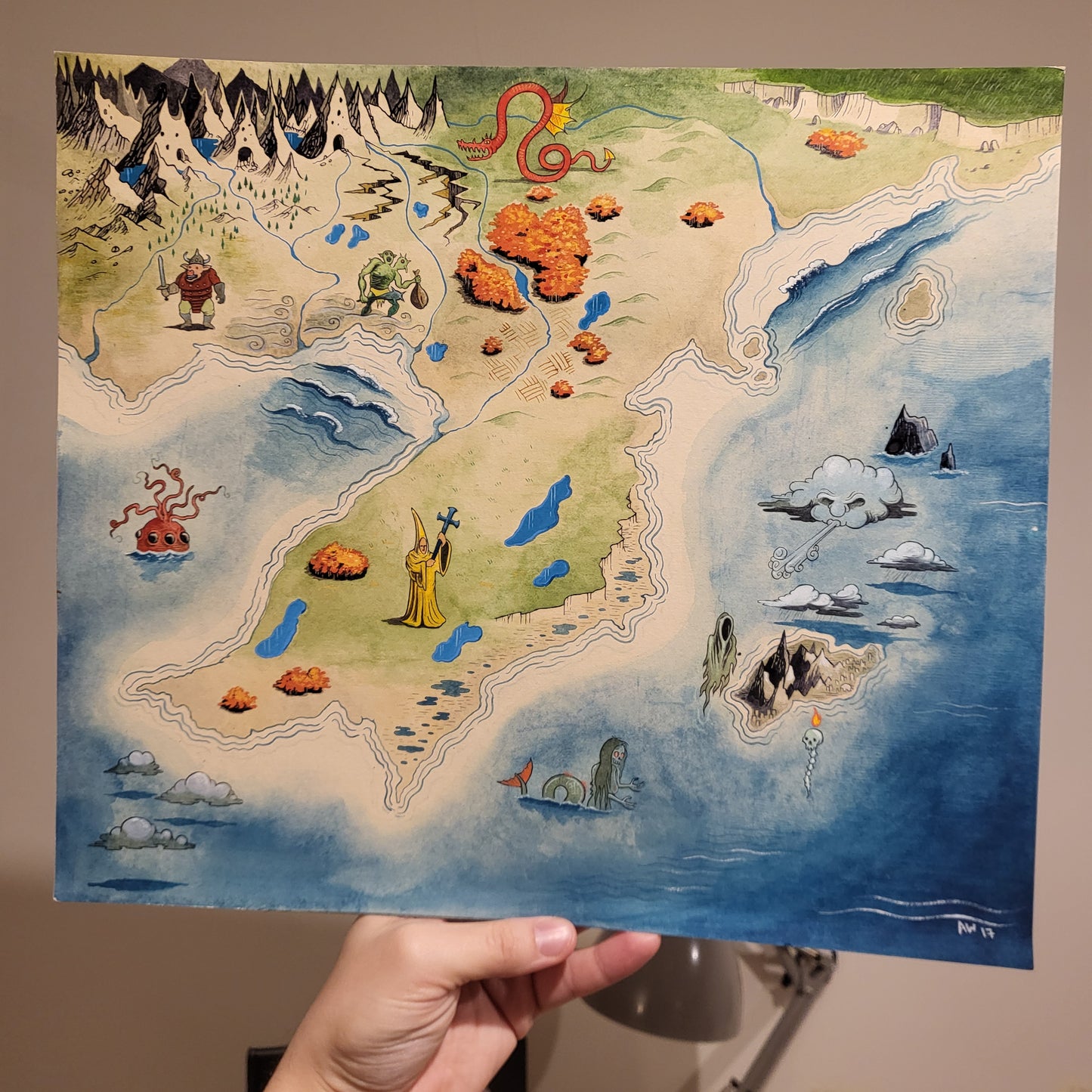 Original Artwork: Thainlands (Unpublished)