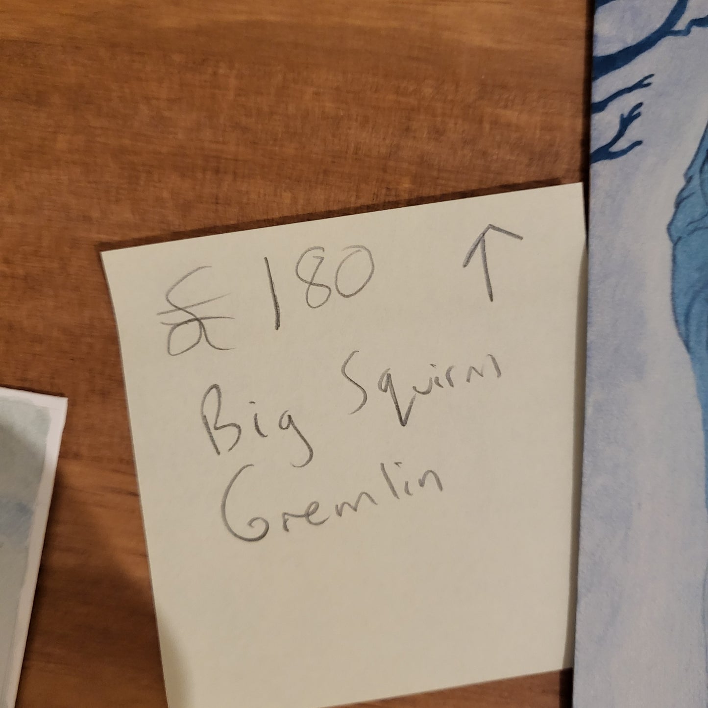 Original Artwork: Gremlin (The Big Squirm)