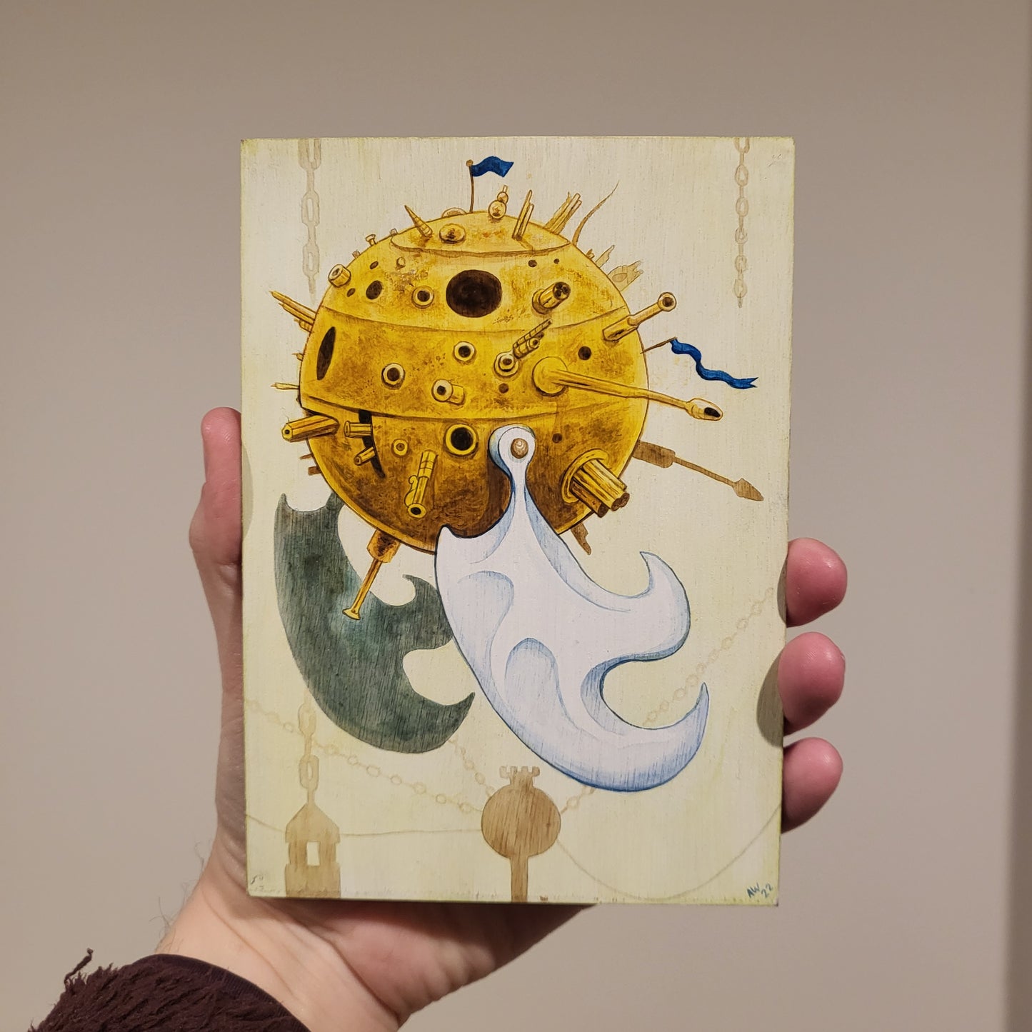 Original Artwork: Autonomous Zone (The Big Squirm)