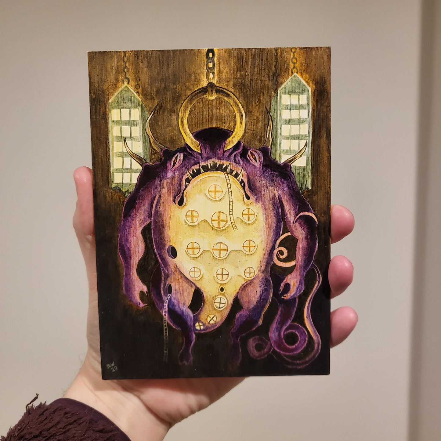 Original Artwork: Weeping God Terrace (The Big Squirm)